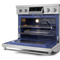 36 Inch Professional Electric Range With Tilt Panel Touch Control In Stainless Steel Gordon Ramsay Series