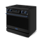 36 Inch Professional Electric Range With Tilt Panel Touch Control In Black/navy Blue Gordon Ramsay Series