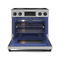 36 Inch Professional Electric Range With Tilt Panel Touch Control In Stainless Steel/black Gordon Ramsay Series