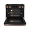 36 Inch Professional Electric Range With Tilt Panel Touch Control In Black/rose Gold Gordon Ramsay Series