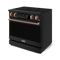 36 Inch Professional Electric Range With Tilt Panel Touch Control In Black/rose Gold Gordon Ramsay Series