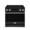 36 Inch Professional Electric Range With Tilt Panel Touch Control In Black/stainless Steel Gordon Ramsay Series