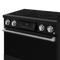 36 Inch Professional Electric Range With Tilt Panel Touch Control In Black/stainless Steel Gordon Ramsay Series