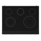 36 Inch Professional Electric Range With Tilt Panel Touch Control In Black/stainless Steel Gordon Ramsay Series