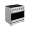 36 Inch Professional Electric Range In Stainless Steel Gordon Ramsay Series