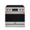 36 Inch Professional Electric Range With Tilt Panel Touch Control In Stainless Steel/rose Gold Gordon Ramsay Series