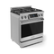30 Inch Professional Gas Range With Tilt Panel Touch Control In Stainless Steel Gordon Ramsay Series