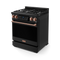 30 Inch Professional Lp Range With Tilt Panel Touch Control In Matte Black/rose Gold Gordon Ramsay Series