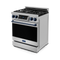 30 Inch Professional Gas Range With Tilt Panel Touch Control In Stainless Steel/blue Gordon Ramsay Series