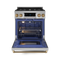 30 Inch Professional Gas Range With Tilt Panel Touch Control In Stainless Steel/bronze Gordon Ramsay Series