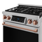 30 Inch Professional Lp Range With Tilt Panel Touch Control In Stainless Steel/rose Gold Gordon Ramsay Series