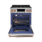 30 Inch Professional Gas Range With Tilt Panel Touch Control In Stainless Steel/rose Gold Gordon Ramsay Series