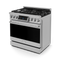 36 Inch Professional Gas Range With Tilt Panel Touch Control In Stainless Steel Gordon Ramsay Series