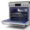 36 Inch Professional Gas Range With Tilt Panel Touch Control In Stainless Steel Gordon Ramsay Series