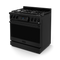 36 Inch Professional Gas Range With Tilt Panel Touch Control In Black Gordon Ramsay Series