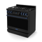 36 Inch Professional Lp Range With Tilt Panel Touch Control In Black/navy Blue| Gordon Ramsay Series