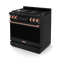 36 Inch Professional Lp Range With Tilt Panel Touch Control In Black/rose Gold Gordon Ramsay Series