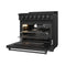 36 Inch Professional Liquid Propane Range With Precision Knob Control In Black Gordon Ramsay Series