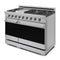 48 Inch Professional Gas Range With Pro-style Knobs In Stainless Steel Gordon Ramsay Series