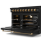48 Inch Professional Lp Range With Pro-style Knobs In Black/bronze Gordon Ramsay Series