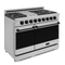 48 Inch Professional Lp Range With Pro-style Knobs In Stainless Steel/black Gordon Ramsay Series