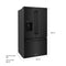 36 In. 28.9 Cu. Ft. Standard-depth French Door External Water Dispenser Refrigerator With Dual Ice Maker In Fingerprint-resistant Black Stainless Steel