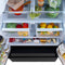 36 In. 28.9 Cu. Ft. Standard-depth French Door External Water Dispenser Refrigerator With Dual Ice Maker In Fingerprint-resistant Black Stainless Steel