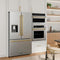 Autograph Edition 36 In. 28.9 Cu. Ft. Standard-depth French Door External Water Dispenser Refrigerator With Dual Ice Maker In Fingerprint-resistant Stainless Steel And Polished Gold Traditional Handles