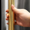 Autograph Edition 36 In. 28.9 Cu. Ft. Standard-depth French Door External Water Dispenser Refrigerator With Dual Ice Maker In Fingerprint-resistant Stainless Steel And Polished Gold Helix Handles