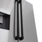 Autograph Edition 36 In. 28.9 Cu. Ft. Standard-depth French Door External Water Dispenser Refrigerator With Dual Ice Maker In Fingerprint-resistant Stainless Steel And Matte Black Traditional Handles