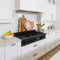36" Porcelain Gas Stovetop with 6 Gas Brass Burners