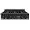 36 In. Legacy Gas Rangetop With 6 Brass Burners And Porcelain Cooktop In Black Stainless Steel