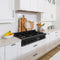 36 In. Legacy Gas Rangetop With 6 Brass Burners And Porcelain Cooktop In Black Stainless Steel