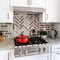 30 In. Legacy Gas Rangetop With 4 Brass Burners And Porcelain Cooktop In Stainless Steel