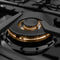 48 In. Classic Gas Rangetop With 8 Brass Burners And Porcelain Cooktop In Stainless Steel