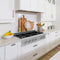 30 In. Legacy Gas Rangetop With 4 Burners And Porcelain Cooktop In Satin Stainless Steel