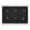 36 In. Legacy Gas Rangetop With 6 Burners And Porcelain Cooktop In Satin Stainless Steel