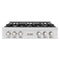 36 In. Legacy Gas Rangetop With 6 Burners And Porcelain Cooktop In Satin Stainless Steel