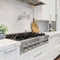36 In. Legacy Gas Rangetop With 6 Burners And Porcelain Cooktop In Satin Stainless Steel