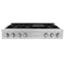 48 In. Classic Gas Rangetop With 8 Brass Burners And Porcelain Cooktop In Satin Stainless Steel