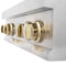 Autograph Edition 30 In. Legacy Gas Rangetop With 4 Burners And Porcelain Cooktop In Stainless Steel With Polished Gold Accents