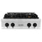 Autograph Edition 30 In. Legacy Gas Rangetop With 4 Burners And Porcelain Cooktop In Stainless Steel With Matte Black Accents