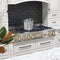 Autograph Edition 48 In. Classic Gas Rangetop With 8 Burners And Porcelain Cooktop In Stainless Steel With Polished Gold Accents