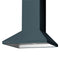 36"W. Chimney Wall Hood + Ventilator