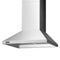 36"W. Chimney Wall Hood + Ventilator