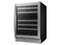 51-Bottle Wine Cooler Refrigerator in Stainless Steel