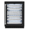 24 In. Touchstone Dual Zone 44 Bottle Wine Cooler With Black Matte Glass Door
