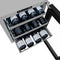24 In. Touchstone Dual Zone 44 Bottle Wine Cooler With Black Matte Glass Door