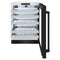 24 In. Touchstone Dual Zone 44 Bottle Wine Cooler With Black Stainless Steel Glass Door