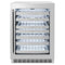 24 In. Touchstone Dual Zone 44 Bottle Wine Cooler With Stainless Steel Glass Door